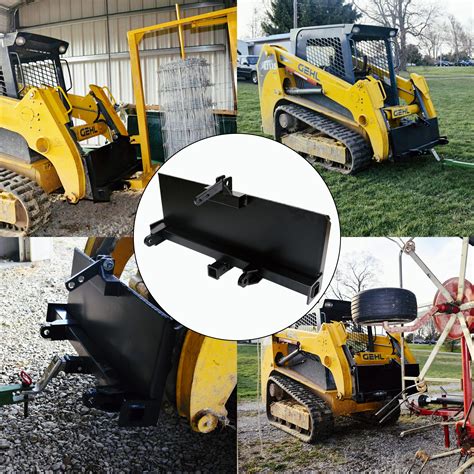 skid steer attach plate 3 8|universal skid steer attachments.